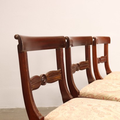 antique, chaise, chaises antiques, chaise antique, chaise italienne antique, chaise antique, chaise néoclassique, chaise du XIXe siècle, groupe de chaises victoriennes