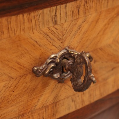 Baroque Style Chest of Drawes Oak Italy XX Century