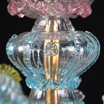 Murano Chandelier Glass Italy XX Century