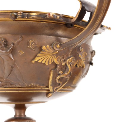 F. Barbedienne Bronze Cup France XIX Century