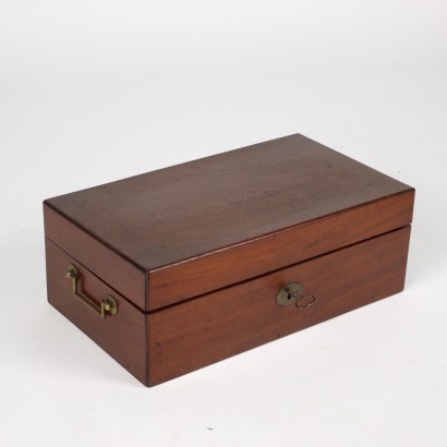 antiquariato, scatola, antiquariato scatola, scatola antica, scatola antica italiana, scatola di antiquariato, scatola neoclassico, scatola del 800,Bauletto da Viaggio
