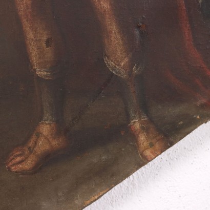 Oil on Canvas Religious Subject Italy XVII Century