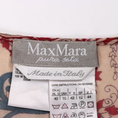 Robe Longue Max Mara Soie Taille 44 Italie