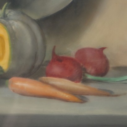 Still life with vegetables and birds by, Still life with vegetables and birds., Adriano Gajoni, Adriano Gajoni, Adriano Gajoni