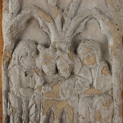 Pair of Bas-Reliefs Stone Italy XIX Century