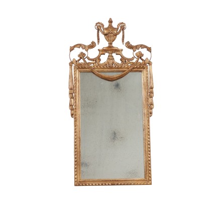 Neoclassical Style Mirror Glass Italy XX Century
