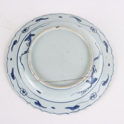 Chinoiserie Porcelain Plate Europe XIX-XX Century