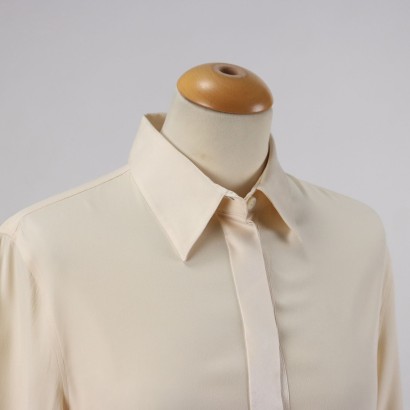 Loro Piana Shirt Silk Size 16 Italy