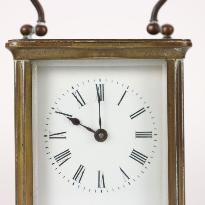Travel Clock Bronze France XIX Century