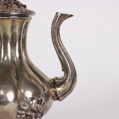 Teapot Silver Italy XVIII Century