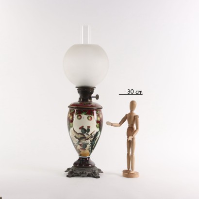 Öllampe Keramik Europa XIX Jhd