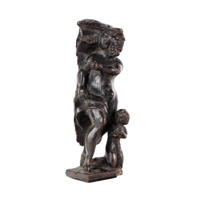 Manieristische Skulptur Holz Italien XVI-XVII Jhd