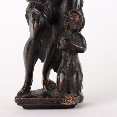 Manieristische Skulptur Holz Italien XVI-XVII Jhd