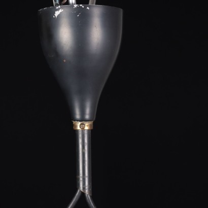 Deckenlampe Glas Italien 1960er