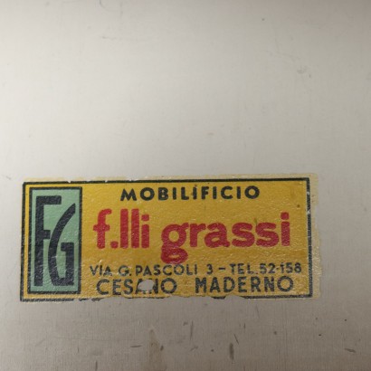 Bureau Laminé Italie Années 1970