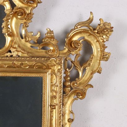 specchiera dorata ,Specchiera Dorata in Stile Barocco