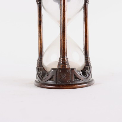 Neo-Gothic Hourglass Walnut Italy XIX Century