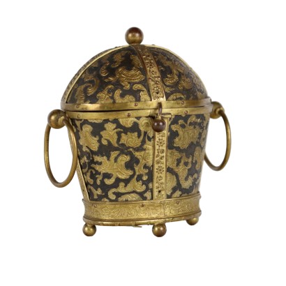 Jewelery Box Bronze Italy XIX Century
