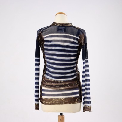 Top and Shirt Jean Paul Gaultier Poliammide Size 14 France