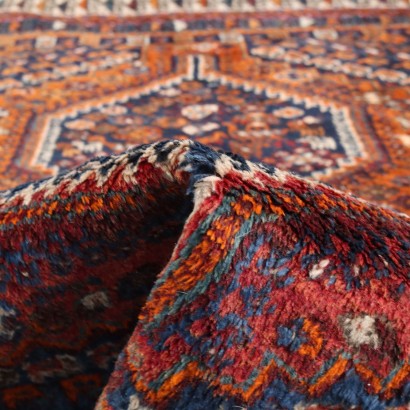 Shiraz Teppich Wolle Iran 1960er-1970er