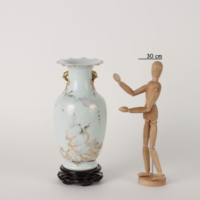 Vase Porcelaine Chine XX Siècle