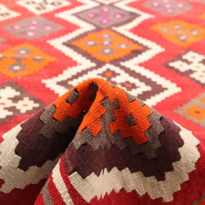 Kilim Carpet Wool Big Knot Turkey