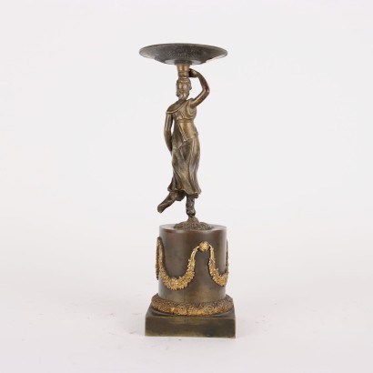Candle Holder Bronze France XIX Century