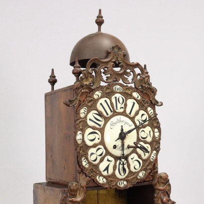 Balthazard Paris Pendulum Clock Walnut France XX Century