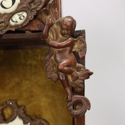 Balthazard Paris Pendulum Clock Walnut France XX Century