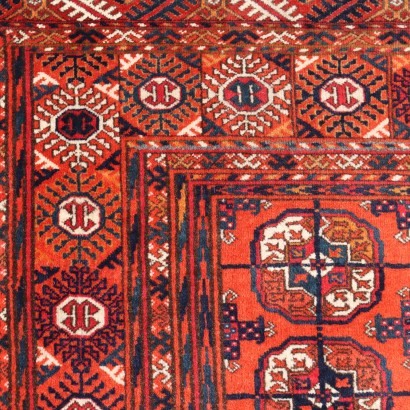 Buchara Teppich Wolle Feiner Knoten Turkmenistan