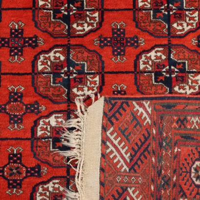 Buchara Teppich Wolle Feiner Knoten Turkmenistan