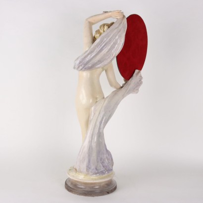 Skulptur Jugendstil Keramik Italien XX Jhd