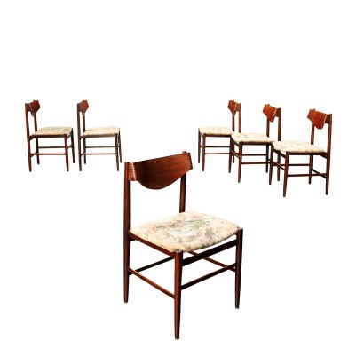 Seis sillas de los años 60