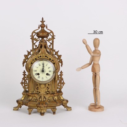 Clock Eclectism Bronze France XIX Century