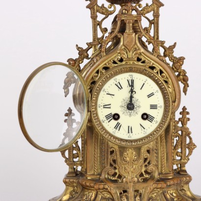 Clock Eclectism Bronze France XIX Century