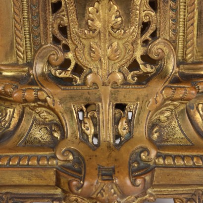 Tischuhr Bronze Eklektizismus Frankreich XIX Jhd