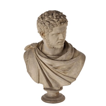 Busto di Caracalla in Terracotta Manifat