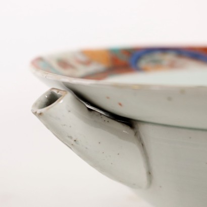 Imari Warming Plate Porcelain Japan XIX Century