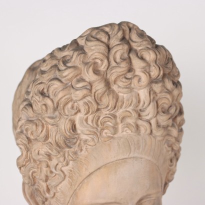 Weibliche Büste Terrakotta Italien XIX-XX Jhd