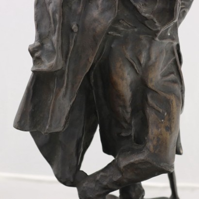 G. Domenico Grandi Sculpture Bronze Italy 1930s-1940s