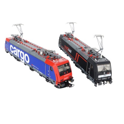 Zwei RailTop-Modell-Lokomotiven HO 11003-11002 Italien XX Jhd