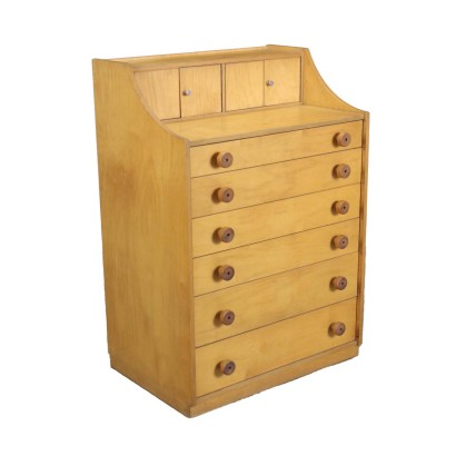 Chest of Drawers Poplar Italy 1970s