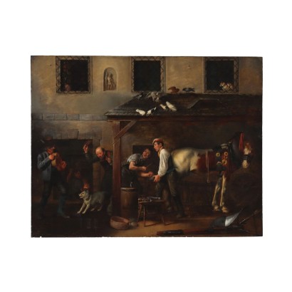 J. Michael Neder Oil on Canvas Austria 1835