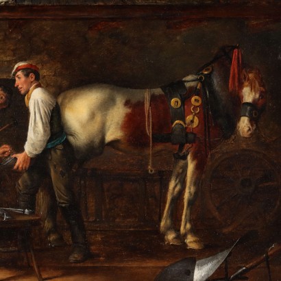 J. Michael Nader Öl auf dem Tisch Österreich 1835