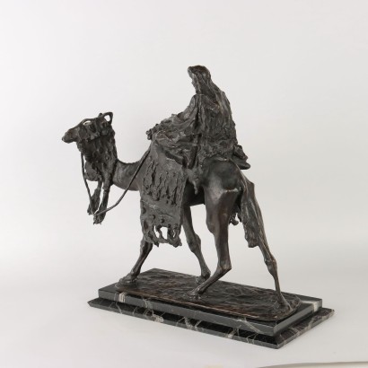 E. Bazzaro Skulptur Bronze Italien XIX-XX Jhd
