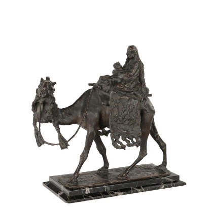 E. Bazzaro Skulptur Bronze Italien XIX-XX Jhd