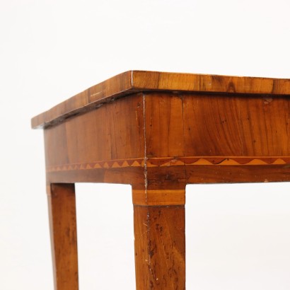 antiguo, mesa, mesa antigua, mesa antigua, mesa italiana antigua, mesa antigua, mesa neoclasica, mesa del siglo XIX, escritorio neoclasico