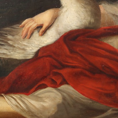 arte, arte italiano, pintura italiana antigua, Leda y el cisne