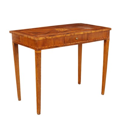 antiguo, mesa, mesa antigua, mesa antigua, mesa italiana antigua, mesa antigua, mesa neoclasica, mesa del siglo XIX, escritorio neoclasico