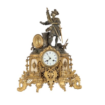 Clock Bronze France XIX Century